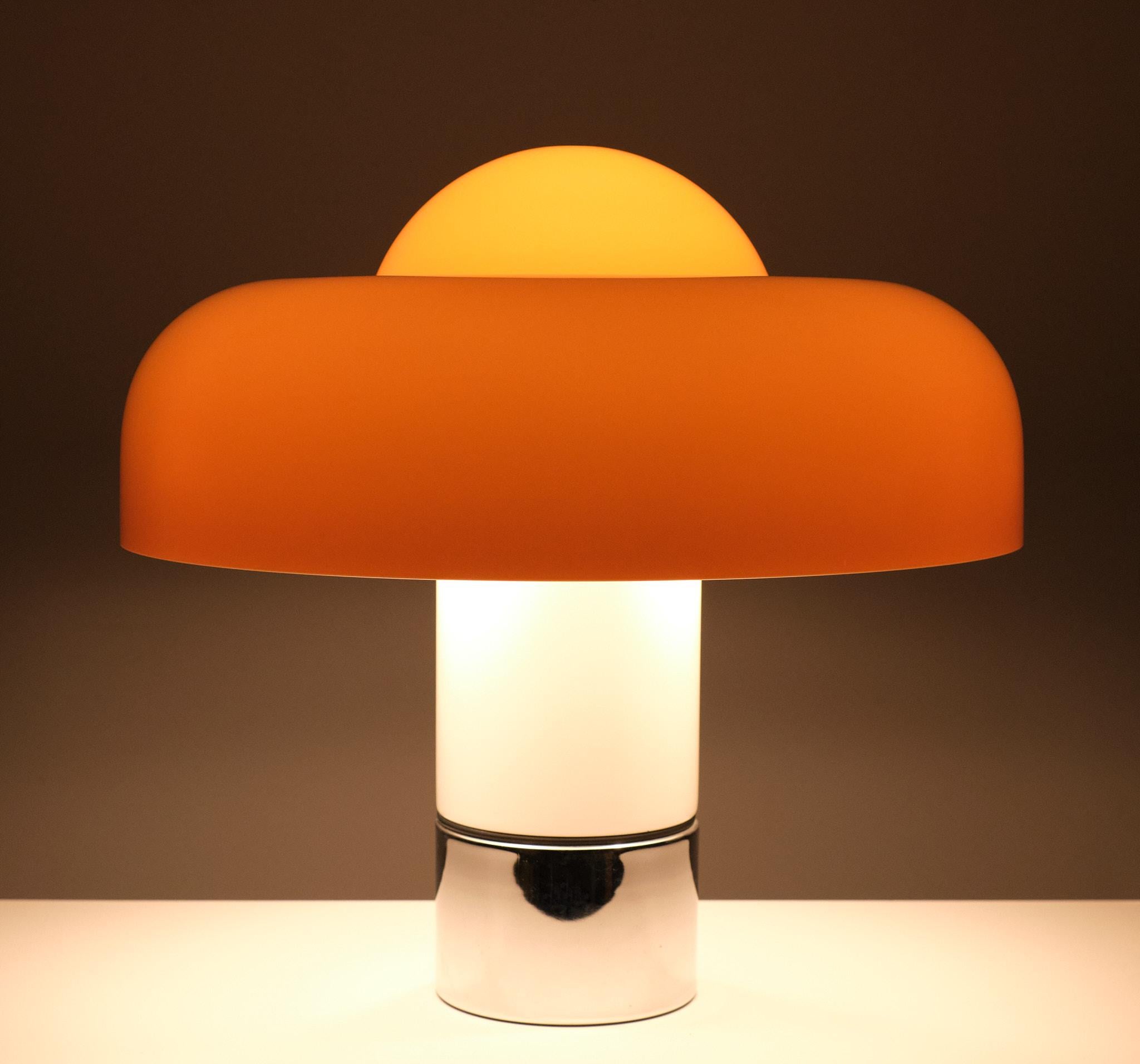 ‘Brumbry’ Table Lamp by Luigi Massoni for Harvey Guzzini    5