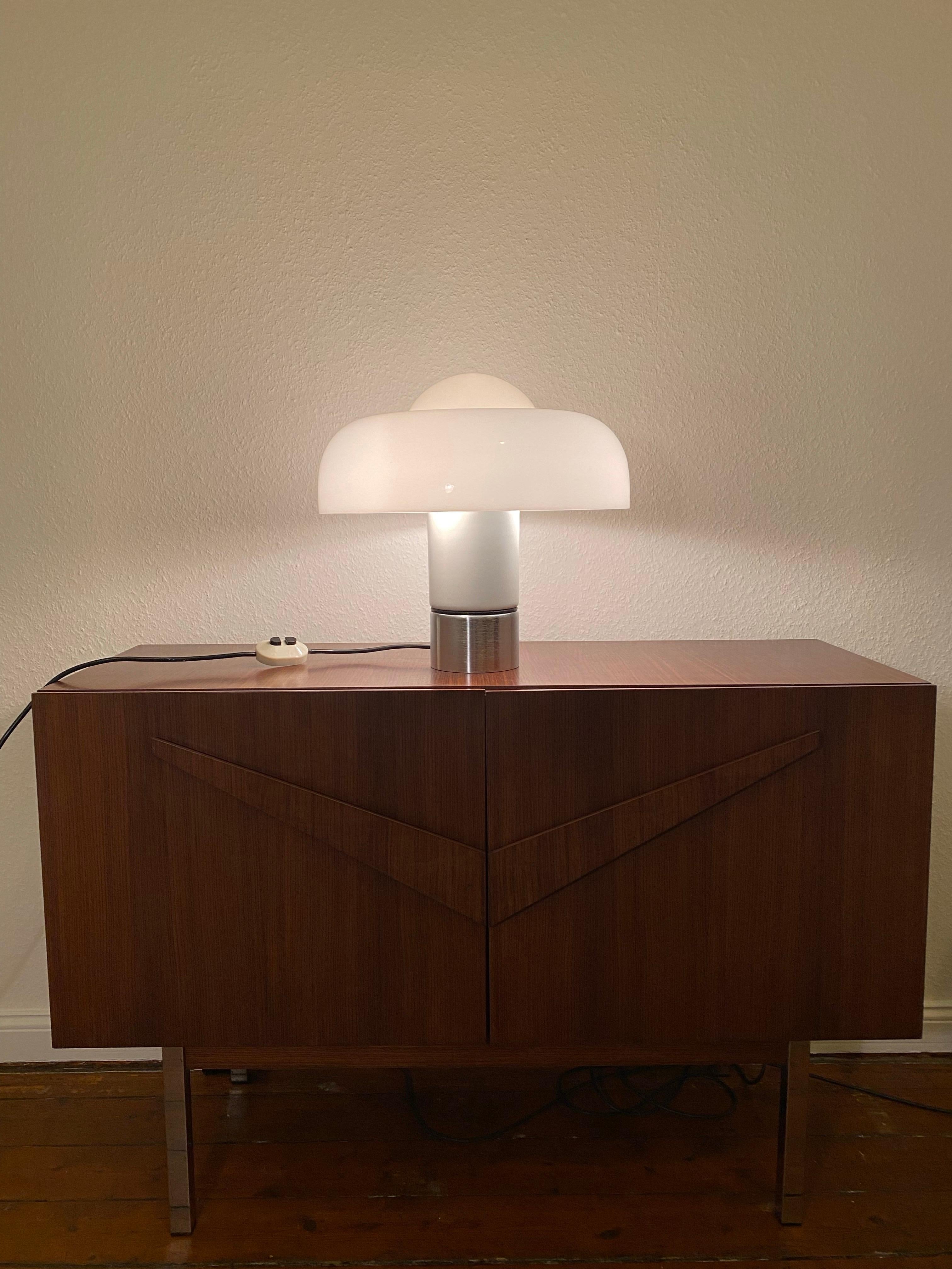 Rubber Brumbry Tablelamp from Luigi Massoni for Meblo/Harvey Guzzini 1970s Space Age