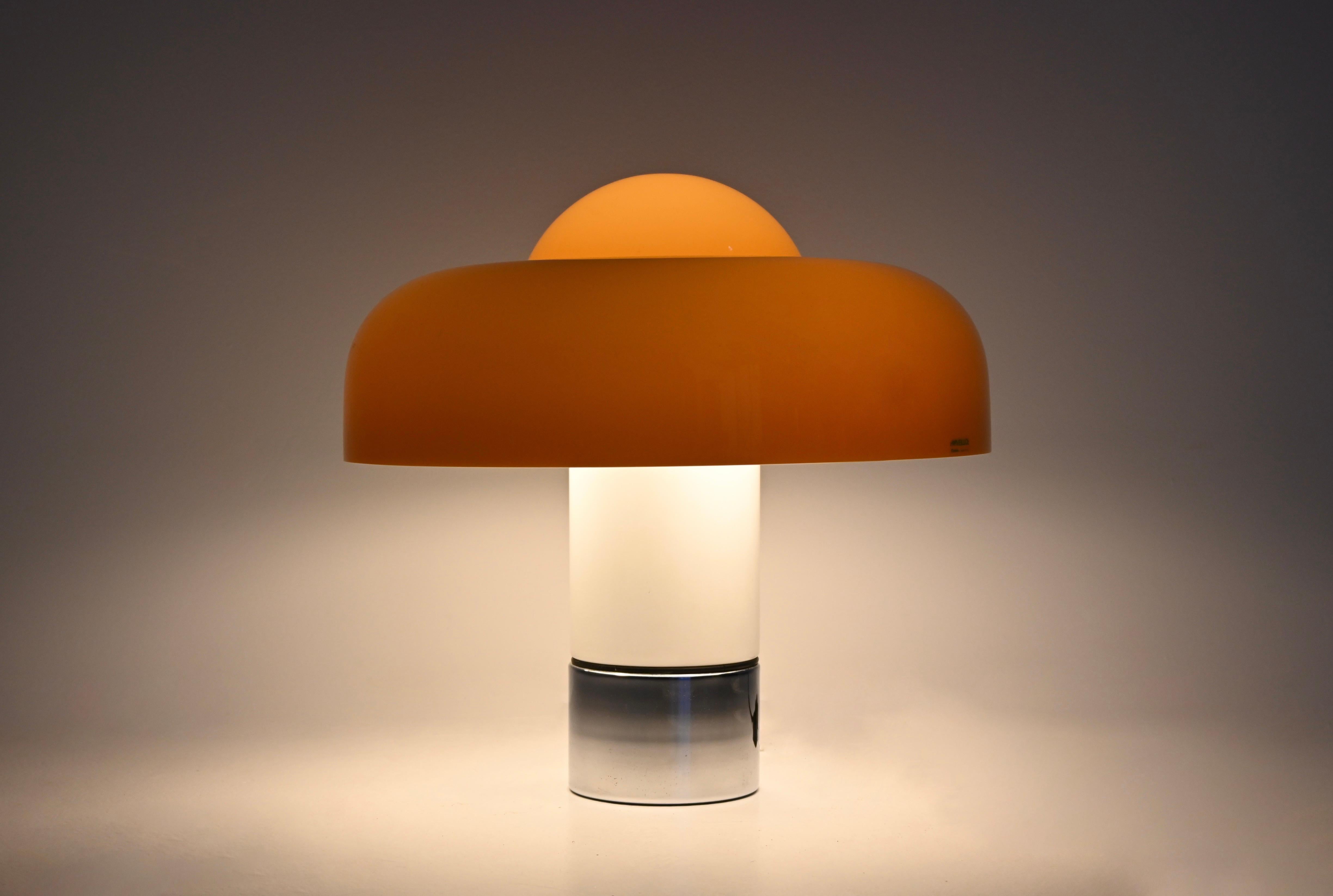 Mid-Century Modern Brumbury  Lampe de Luigi Massoni pour Harveiluce iGuzzini, 1970 en vente