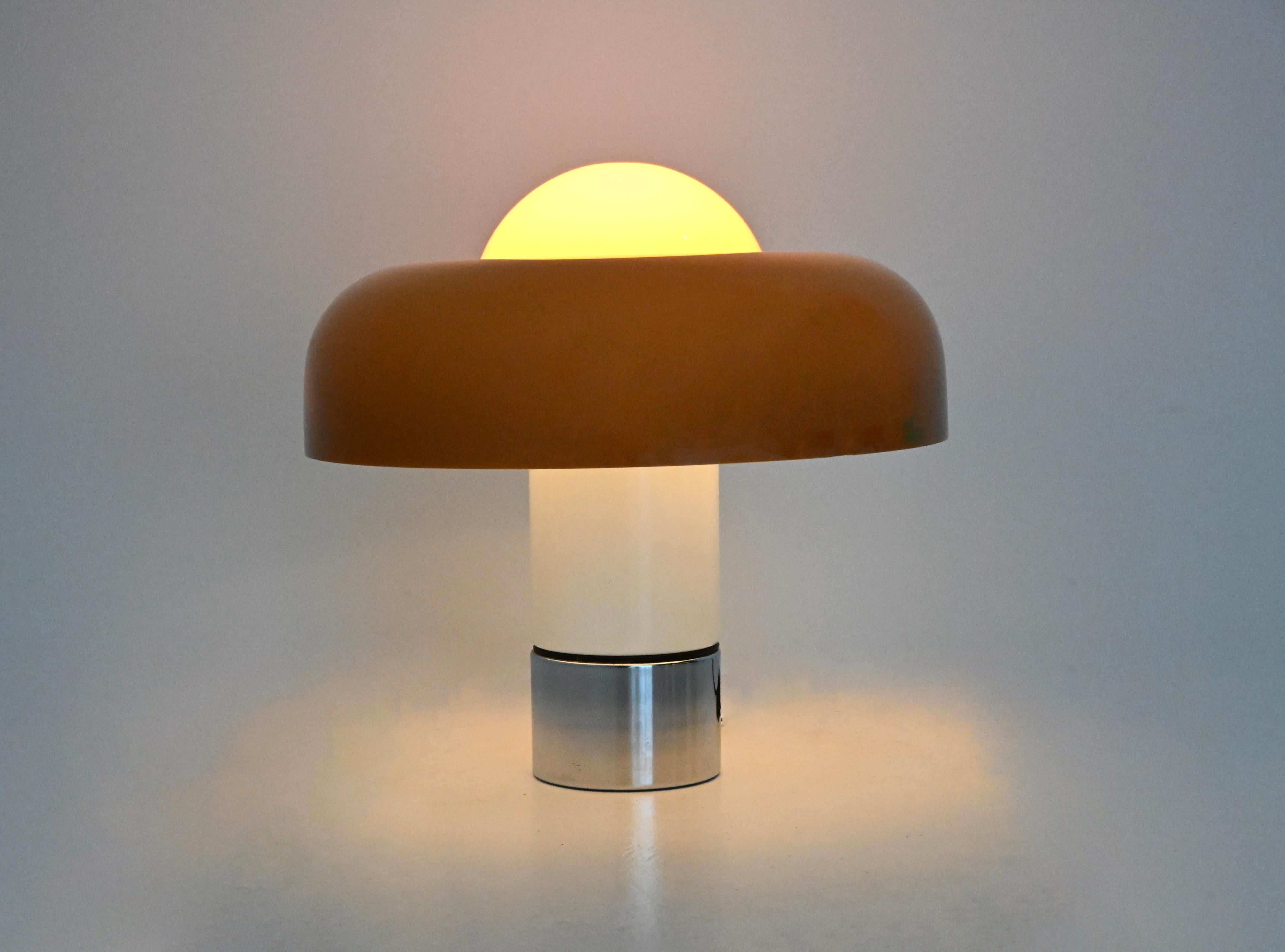 Brumbury  Lampe de Luigi Massoni pour Harveiluce iGuzzini, 1970 Bon état - En vente à bruxelles, BE