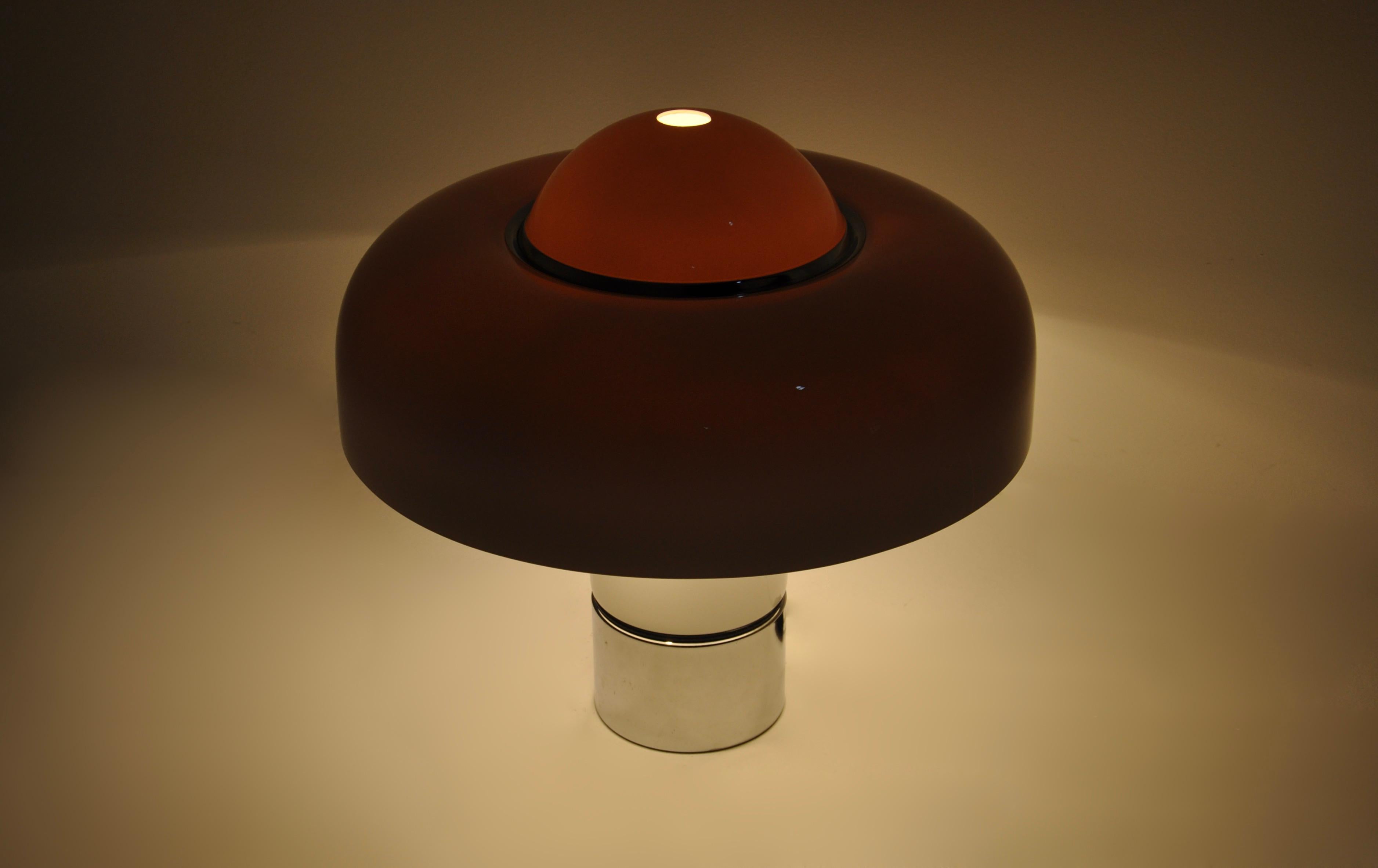Mid-Century Modern Brumbury  Lamp by Luigi Massoni for Harvey Guzzini, 1970s For Sale