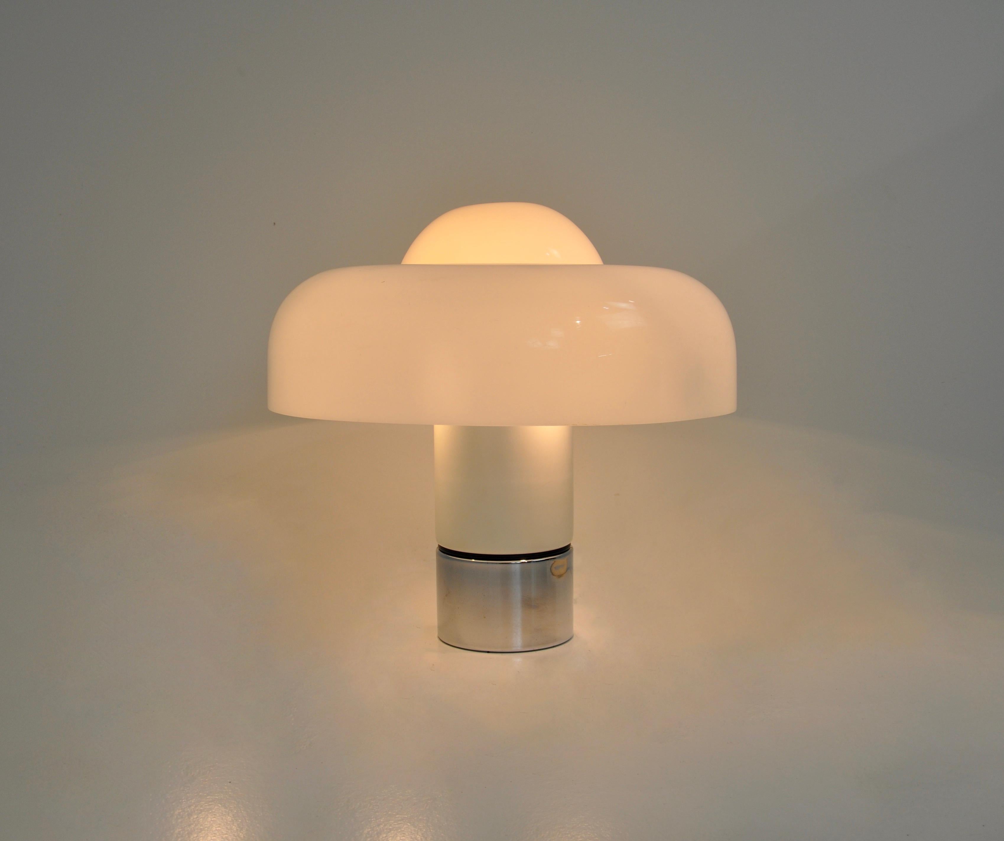 Mid-Century Modern Brumbury  Lamp by Luigi Massoni for Harvey Guzzini, 1970s