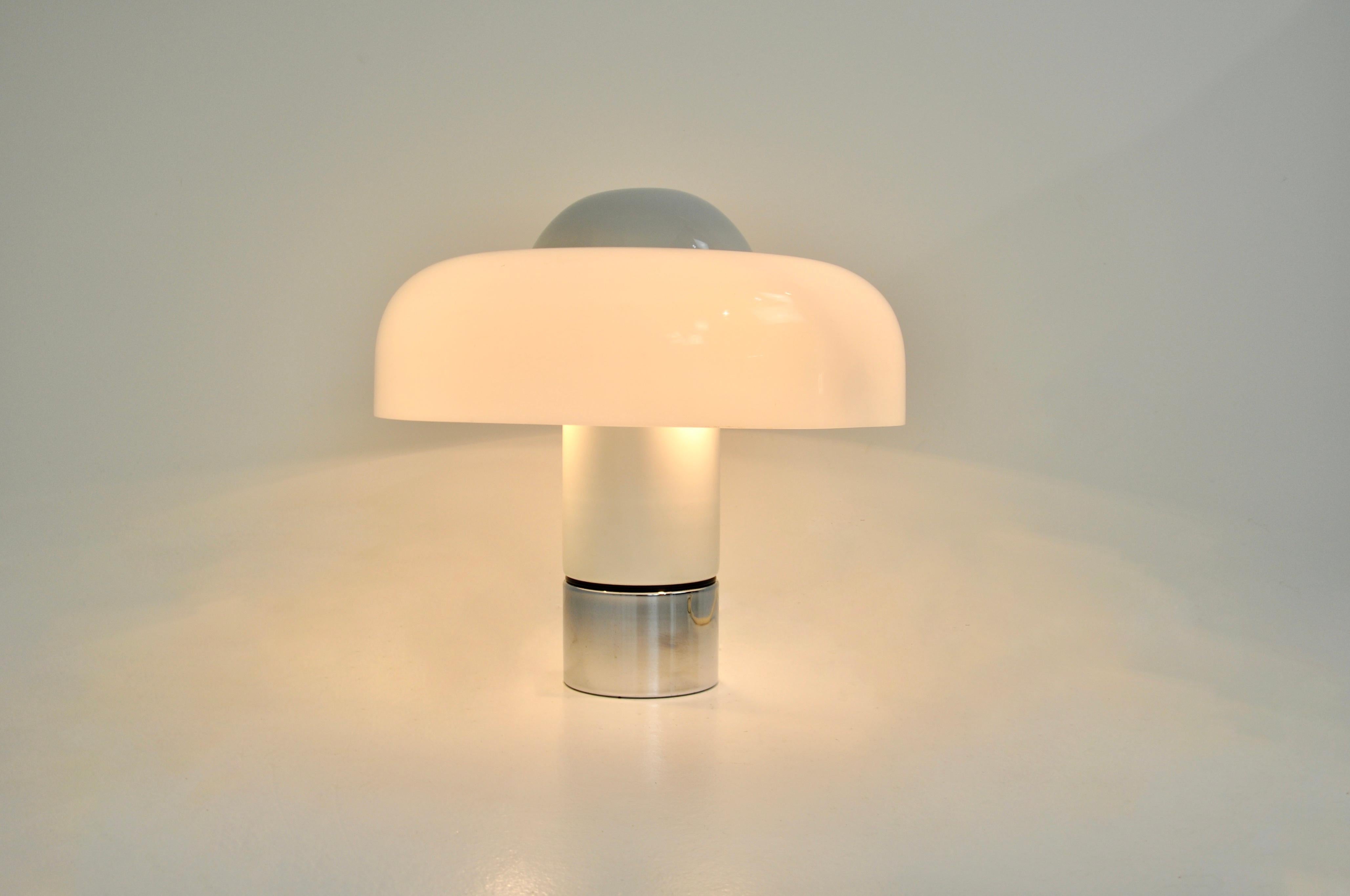 Italian Brumbury  Lamp by Luigi Massoni for Harvey Guzzini, 1970s