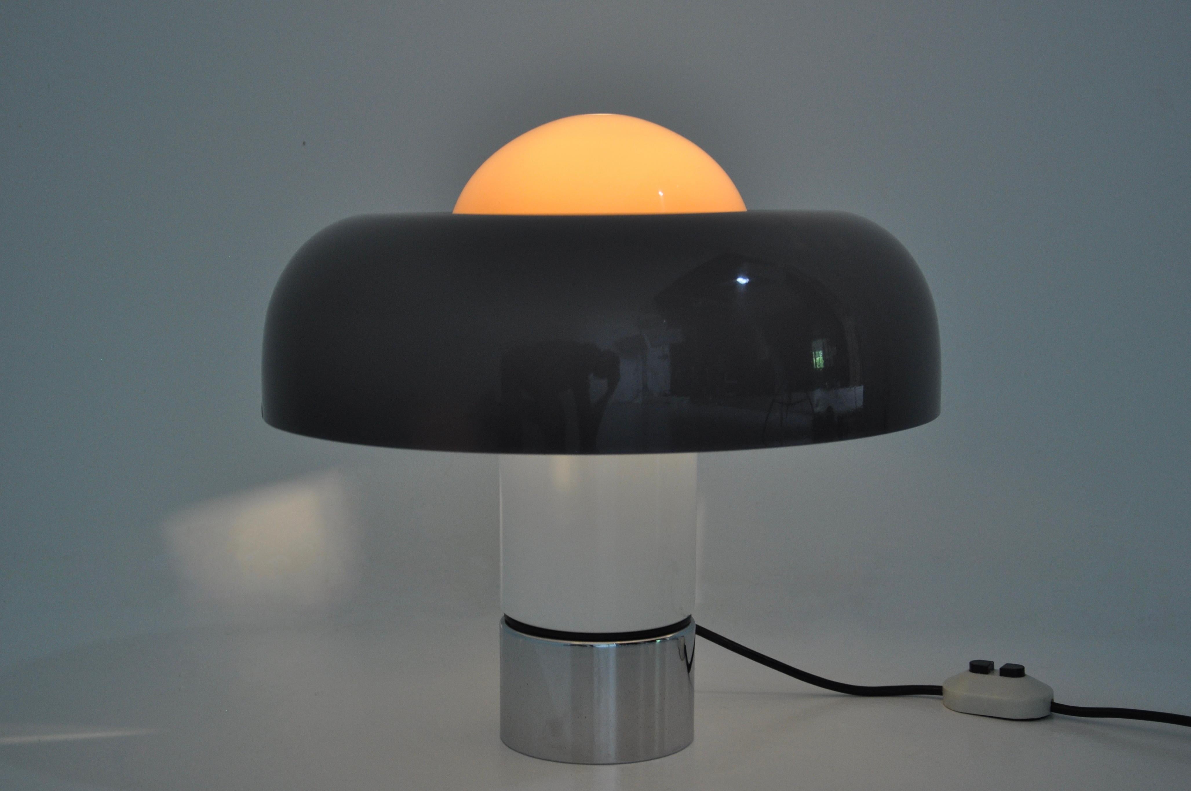 Mid-Century Modern Brumbury  Lamp by Luigi Massoni for Harvey Guzzini, 1970s