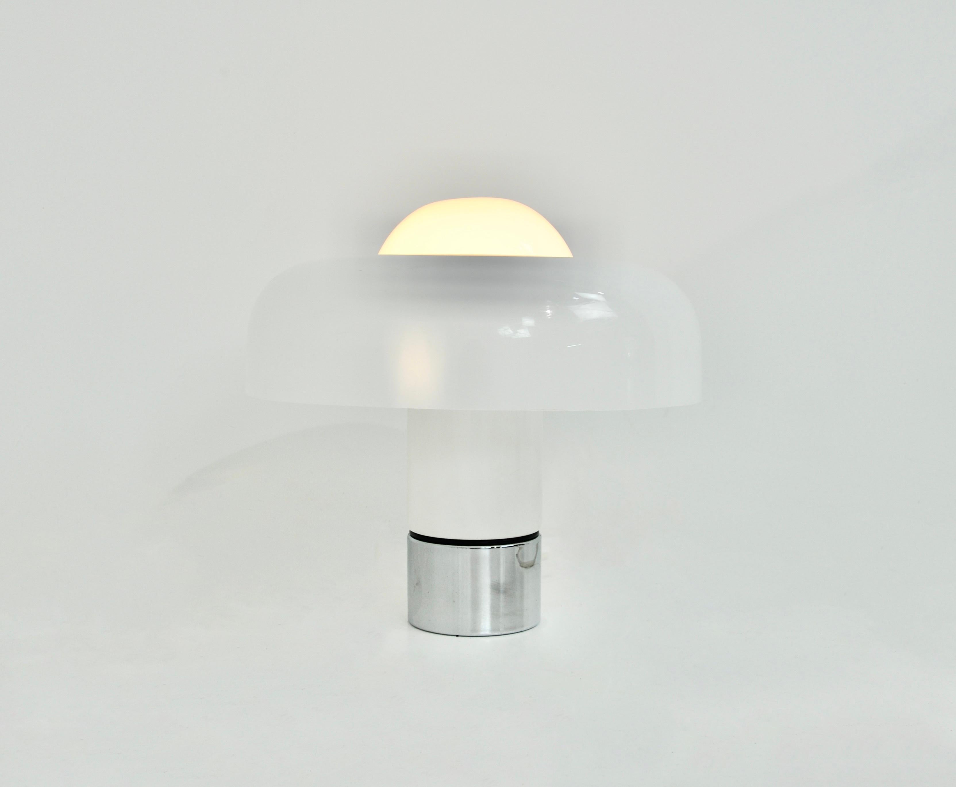 Brumbury  Lamp by Luigi Massoni for Harvey Guzzini, 1970s In Good Condition In bruxelles, BE