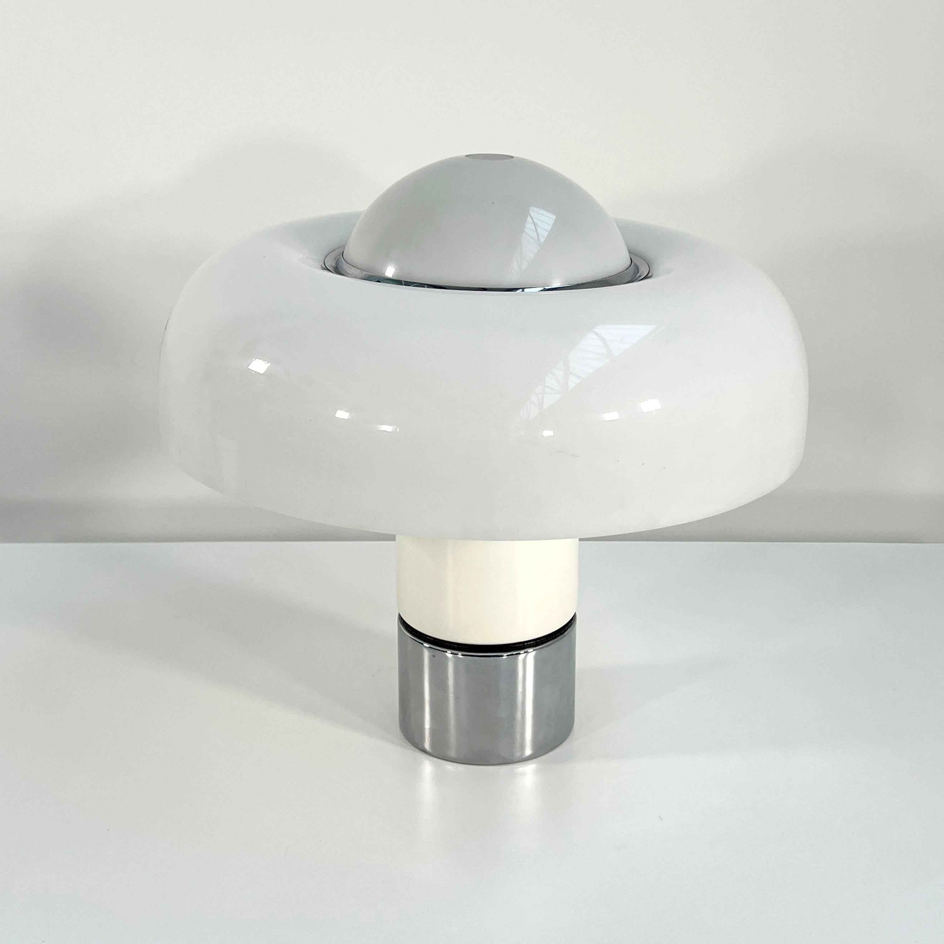 Mid-Century Modern Brumbury Table Lamp by Luigi Massoni for Guzzini, 1970s