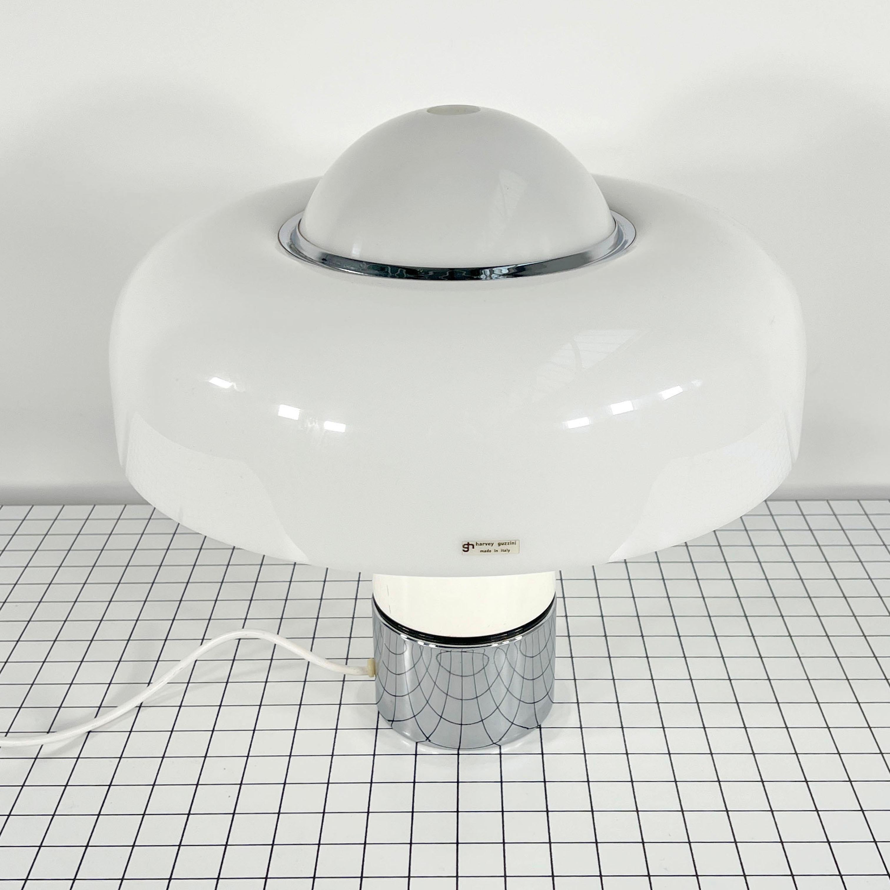 Italian Brumbury Table Lamp by Luigi Massoni for Guzzini, 1970s For Sale