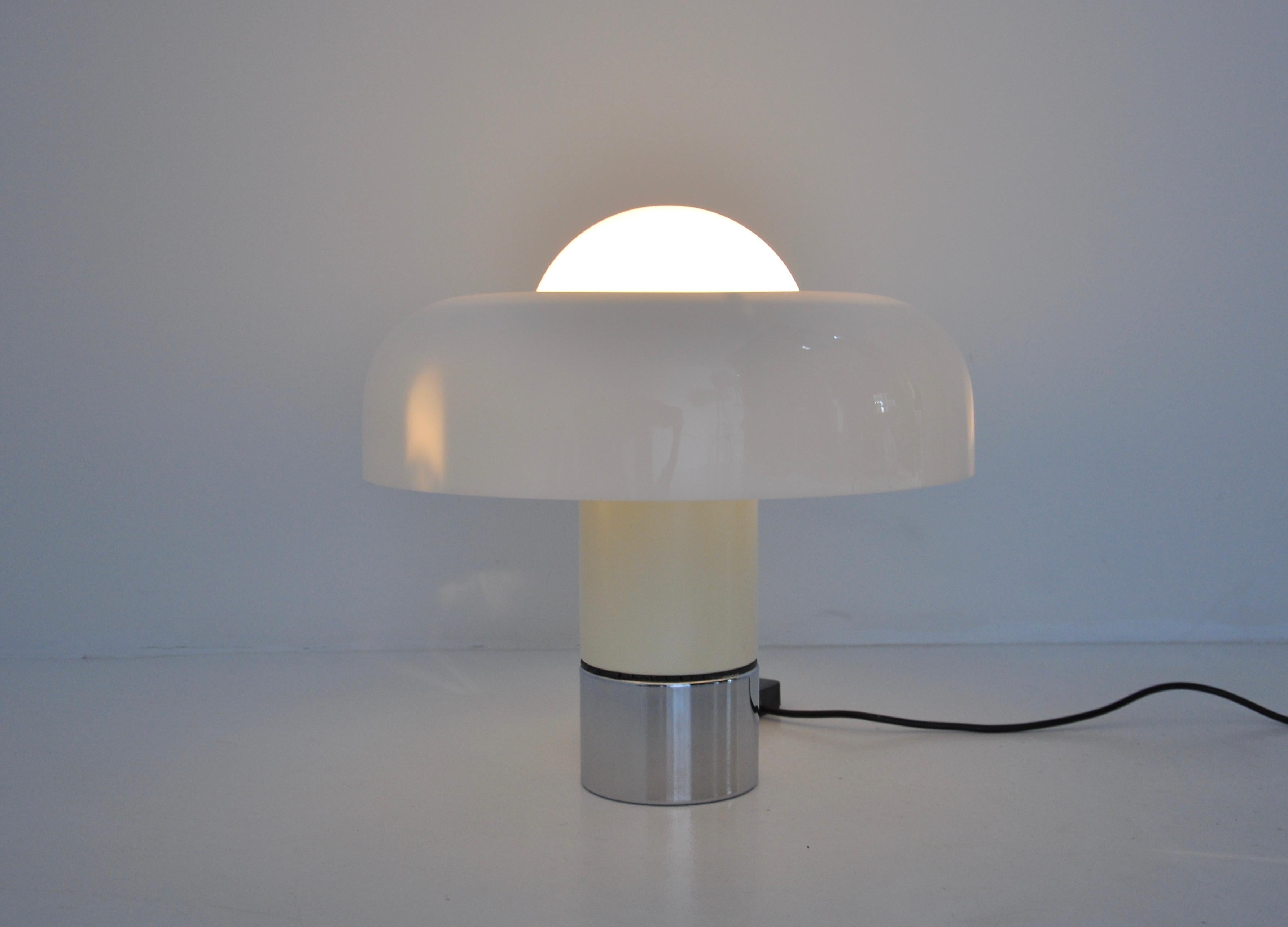 Brumbury Table Lamp by Luigi Massoni for Harvey Guzzini, 1970s In Good Condition In bruxelles, BE
