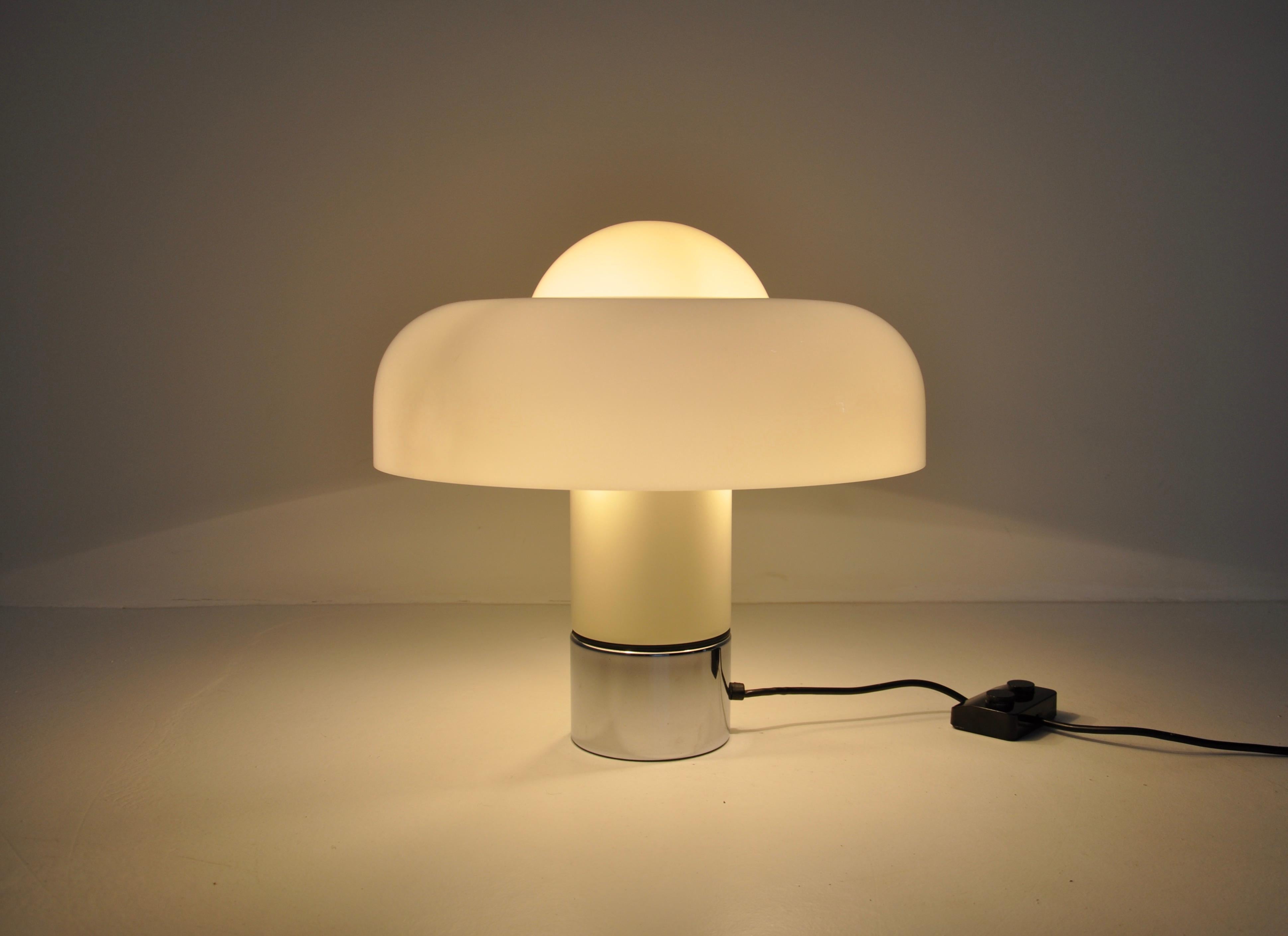 Brumbury Table Lamp by Luigi Massoni for Harvey Guzzini, 1970s 2