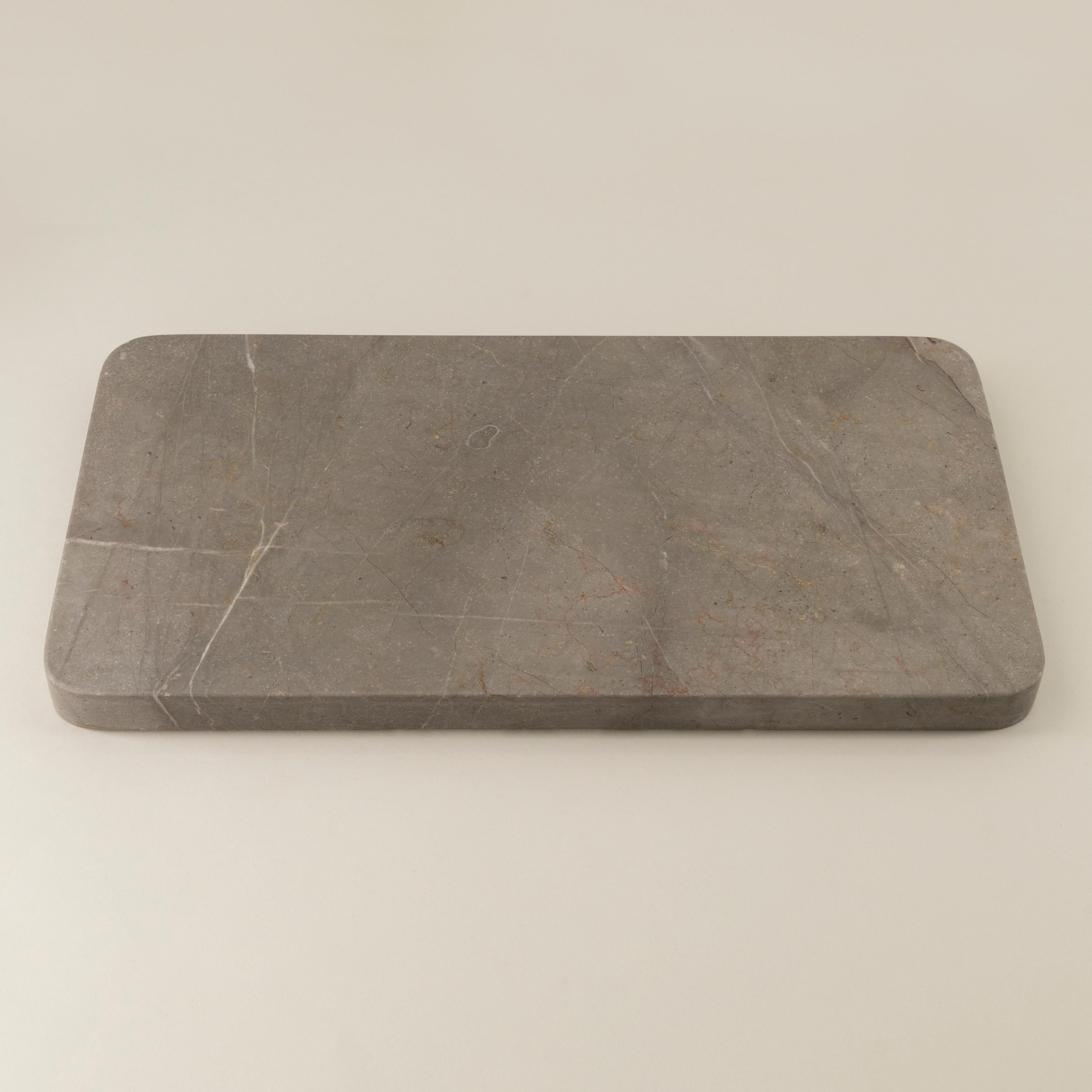Mexican handmade Bruna Marble Tray For Sale 1