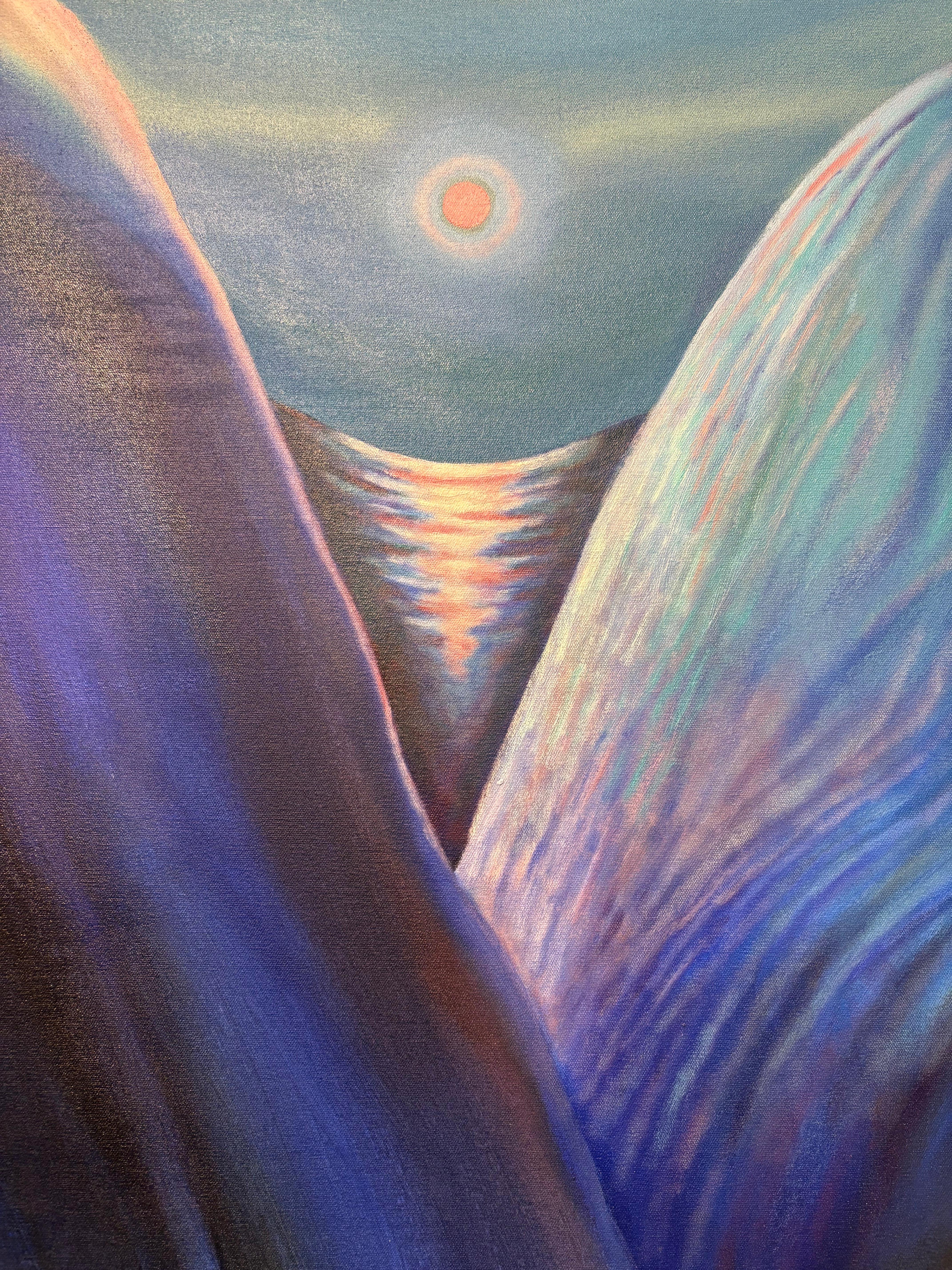 Taglio profondo - Painting Contemporaneo di Bruna Massadas