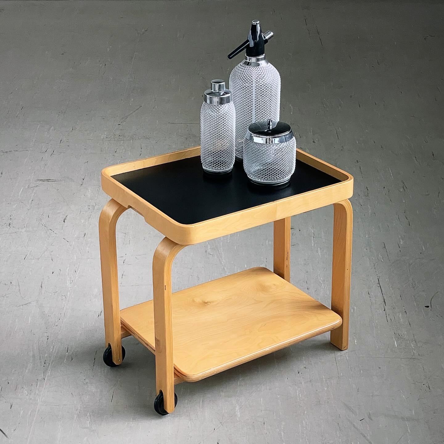 'Brunabo' serving trolley / bar cart by Carina Bangs for IKEA, 2004 In Good Condition In Bern, CH