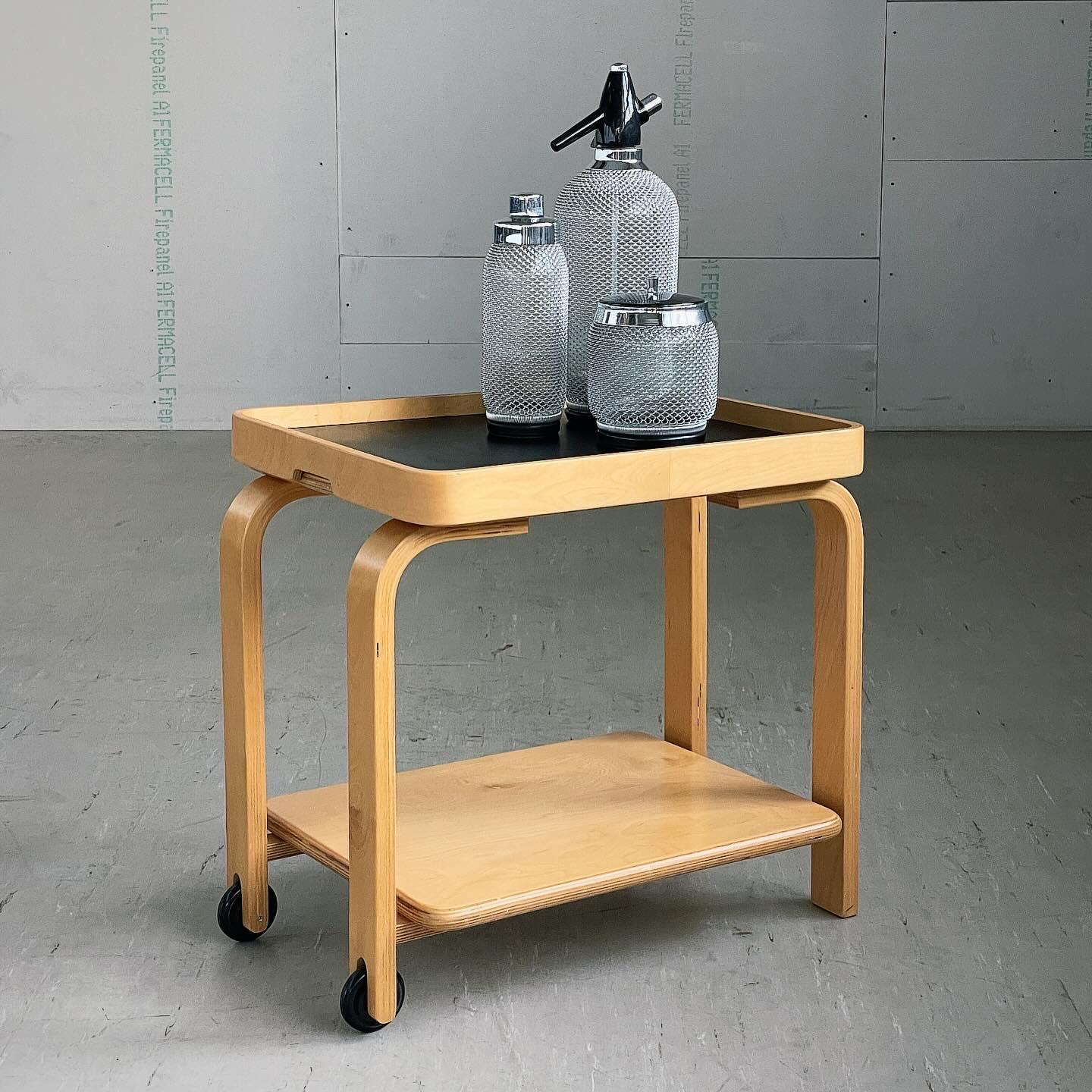 Bentwood 'Brunabo' serving trolley / bar cart by Carina Bangs for IKEA, 2004