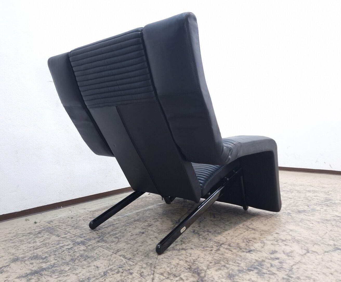 Bauhaus Brunati Kilkis Lounge Sessel Echtledersessel Designersessel Kippfunktion Vintage