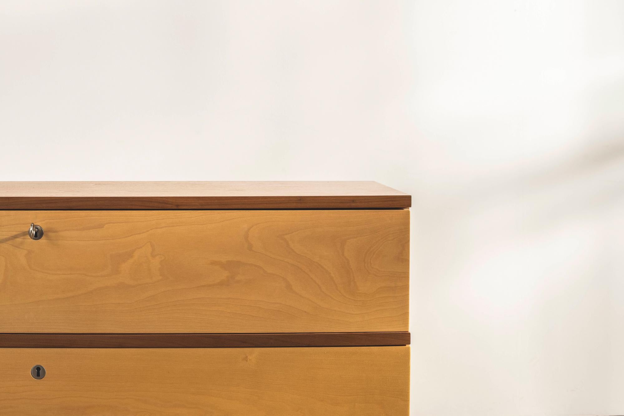 Contemporary Brunel Chest of Drawers in European Sycamore Designed by Sir Terence Conran For Sale