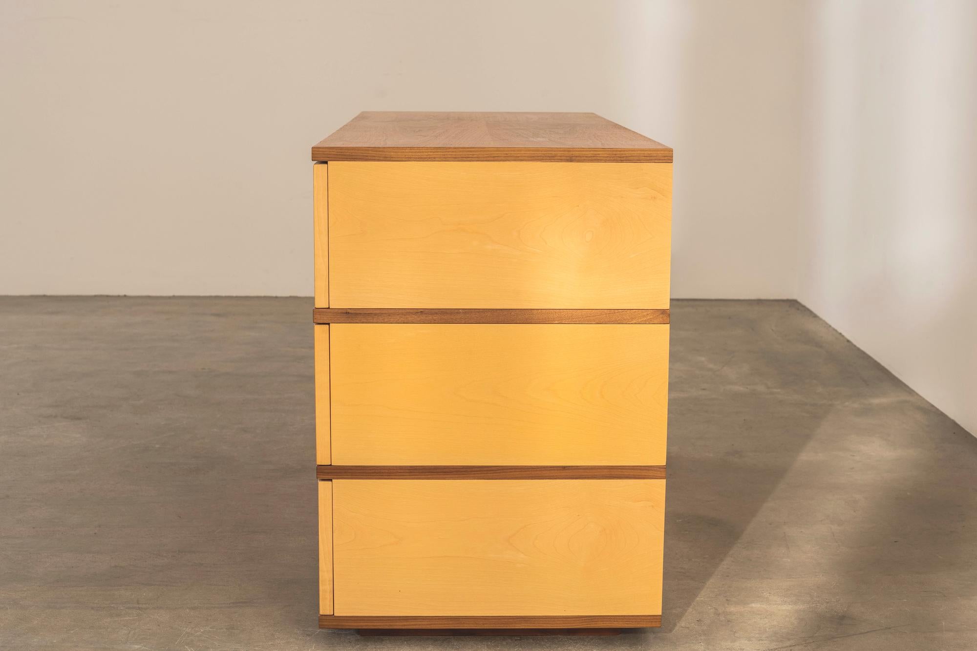 Contemporary Brunel Chest of Drawers in European Sycamore Designed by Sir Terence Conran For Sale
