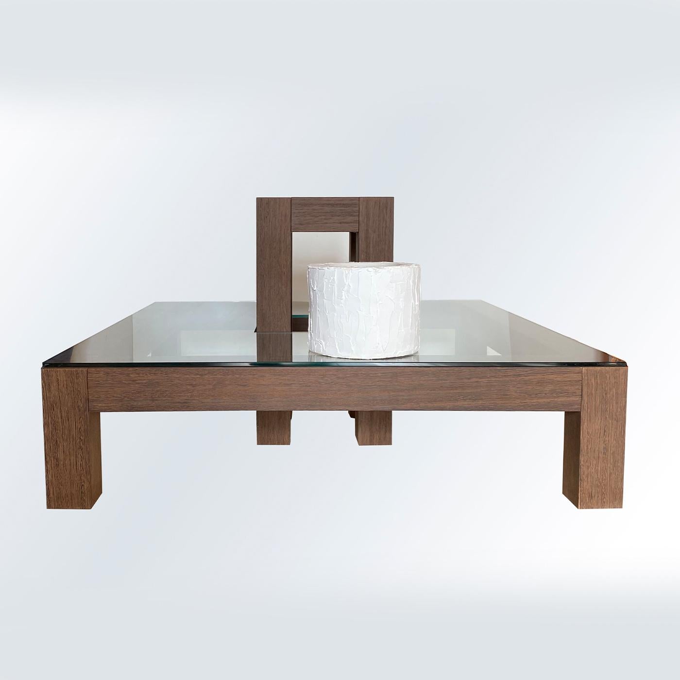 This superb coffee table crafted from prized wenge boasts a sculptural design paying homage to Renaissance master Filippo Brunelleschi. Part of an exclusive limited series counting a total of twenty numbered pieces, the design is marked by bold and
