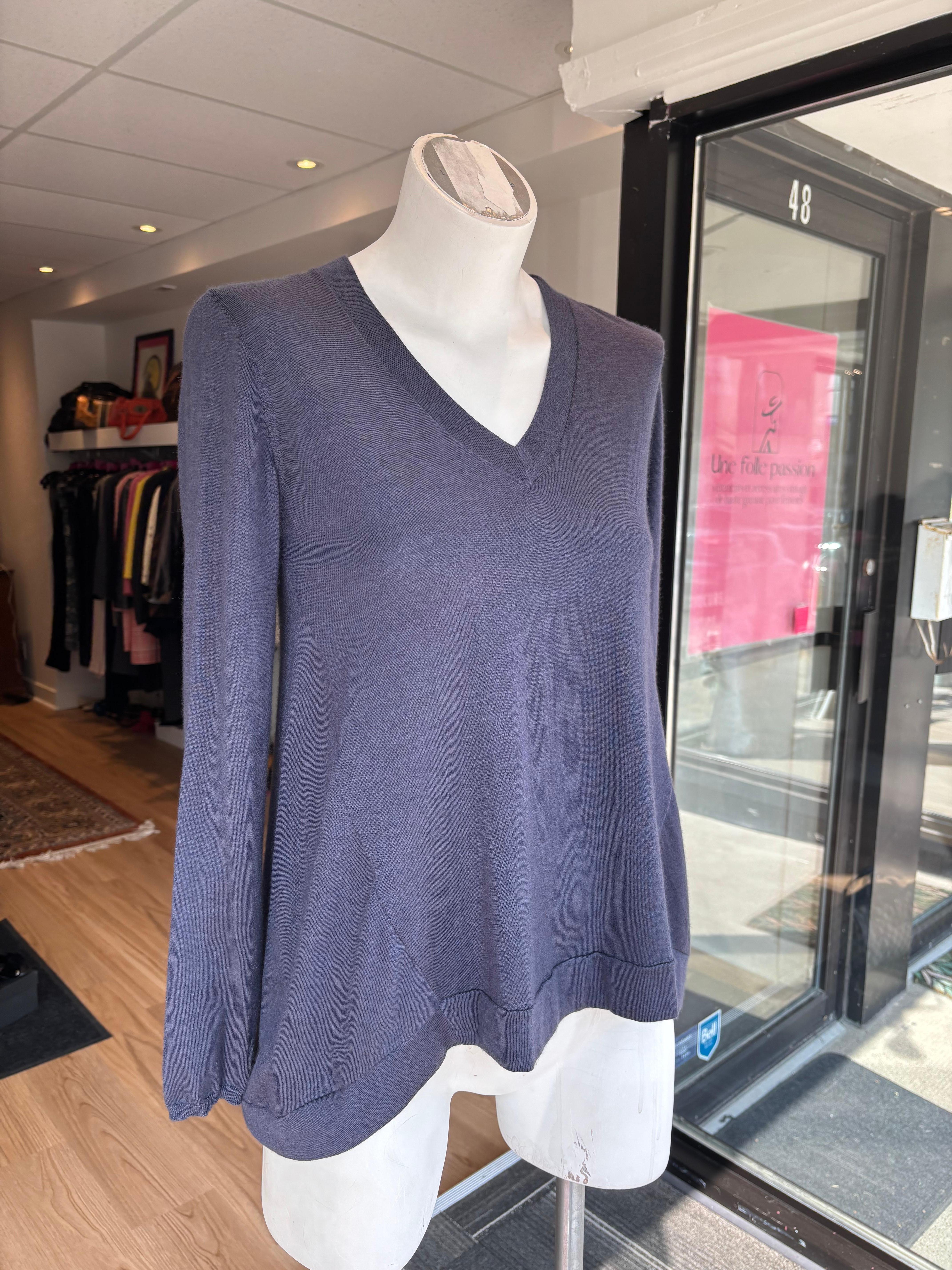 Jersey Brunello Cuccinelli 70% Cachemira 30% Cachemira Gris en venta