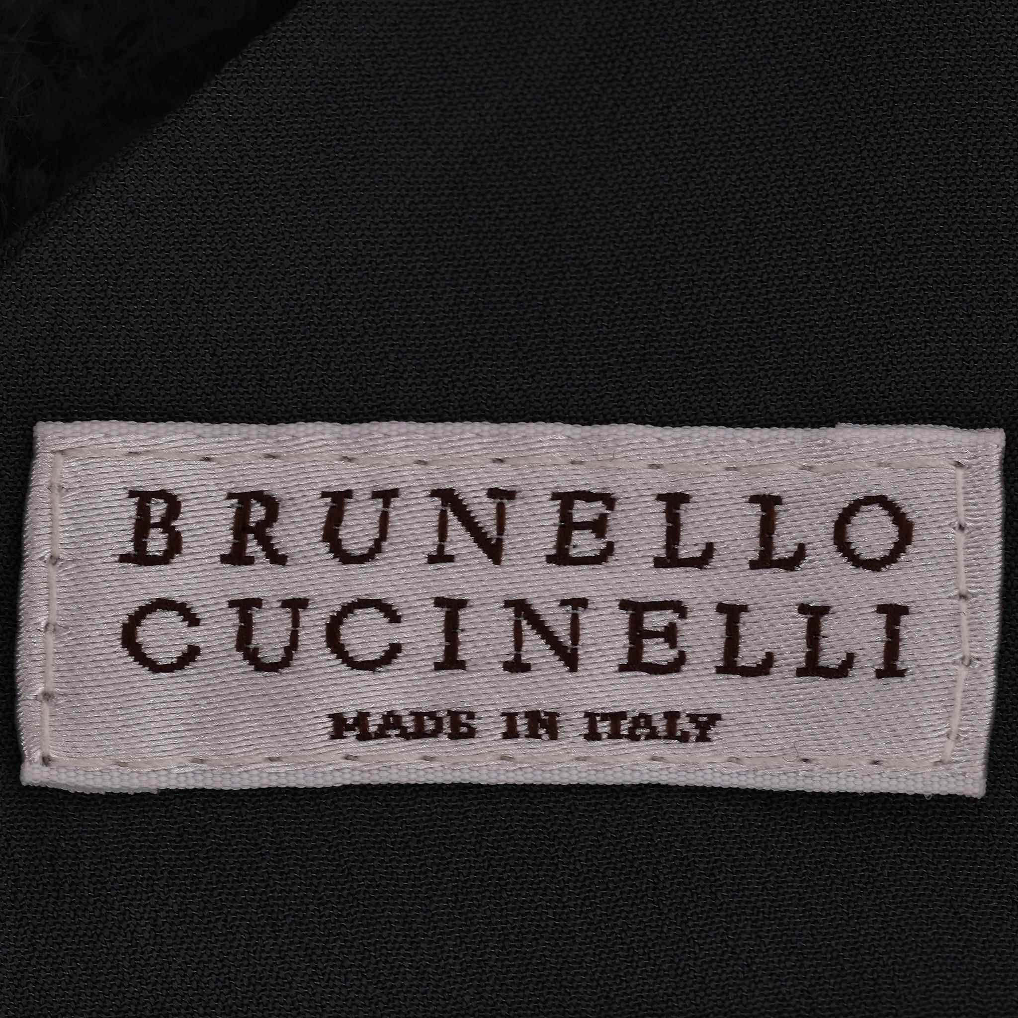 Brunello Cuccinelli Leather & Shearling Jacket 1