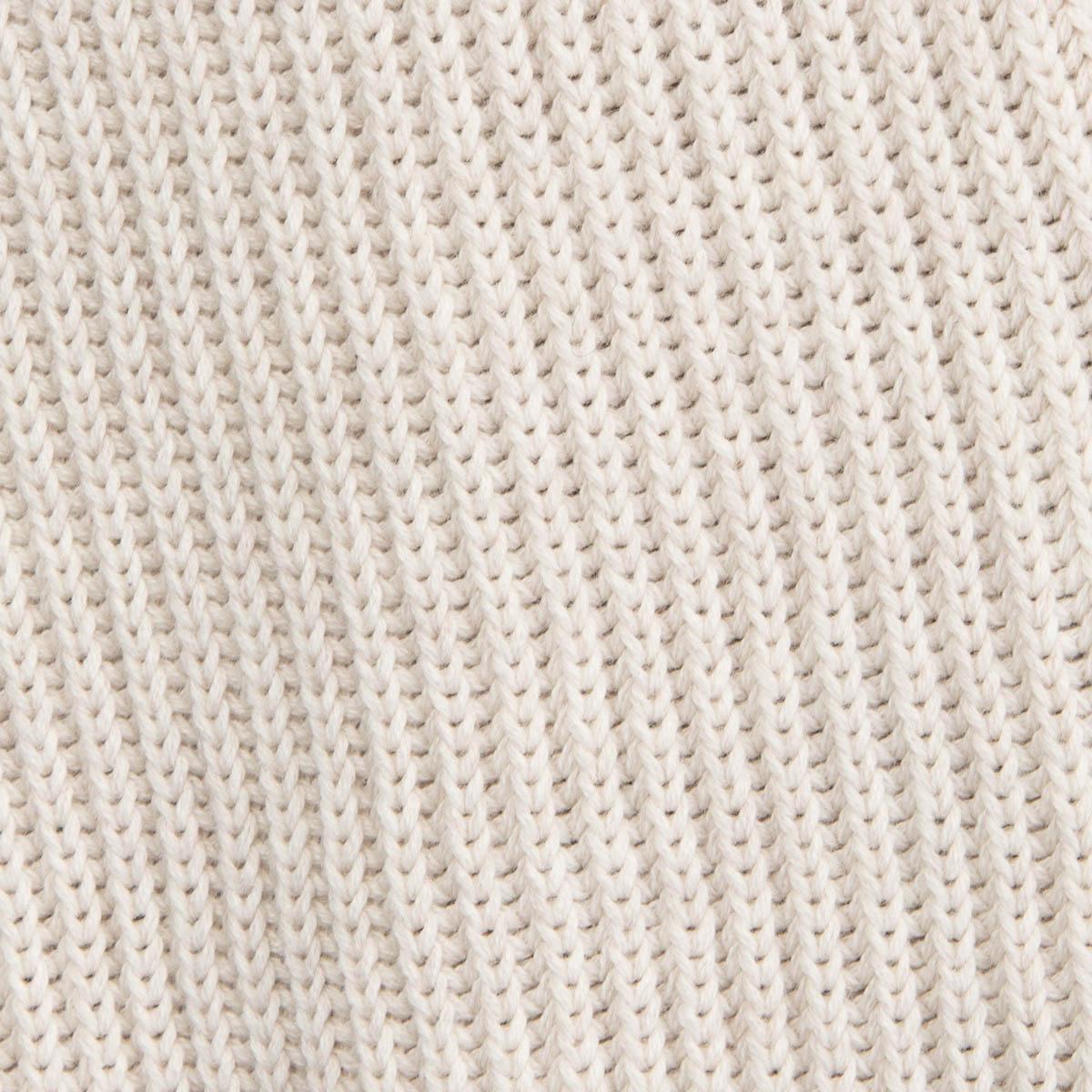 BRUNELLO CUCINELLI beige Baumwolle RIB BELTED Strickjacke Pullover im Angebot 1