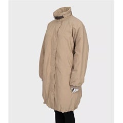 Brunello Cucinelli Beige Long Down Jacket - IT40 / S