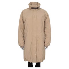 Brunello Cucinelli Beige Long Down Jacket - IT40 / S