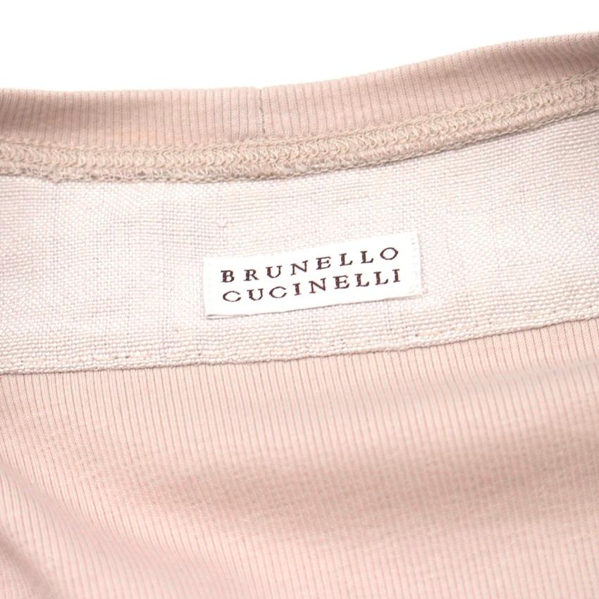 Brunello Cucinelli Beige Rope Belt Cardigan SIZE XL For Sale 1