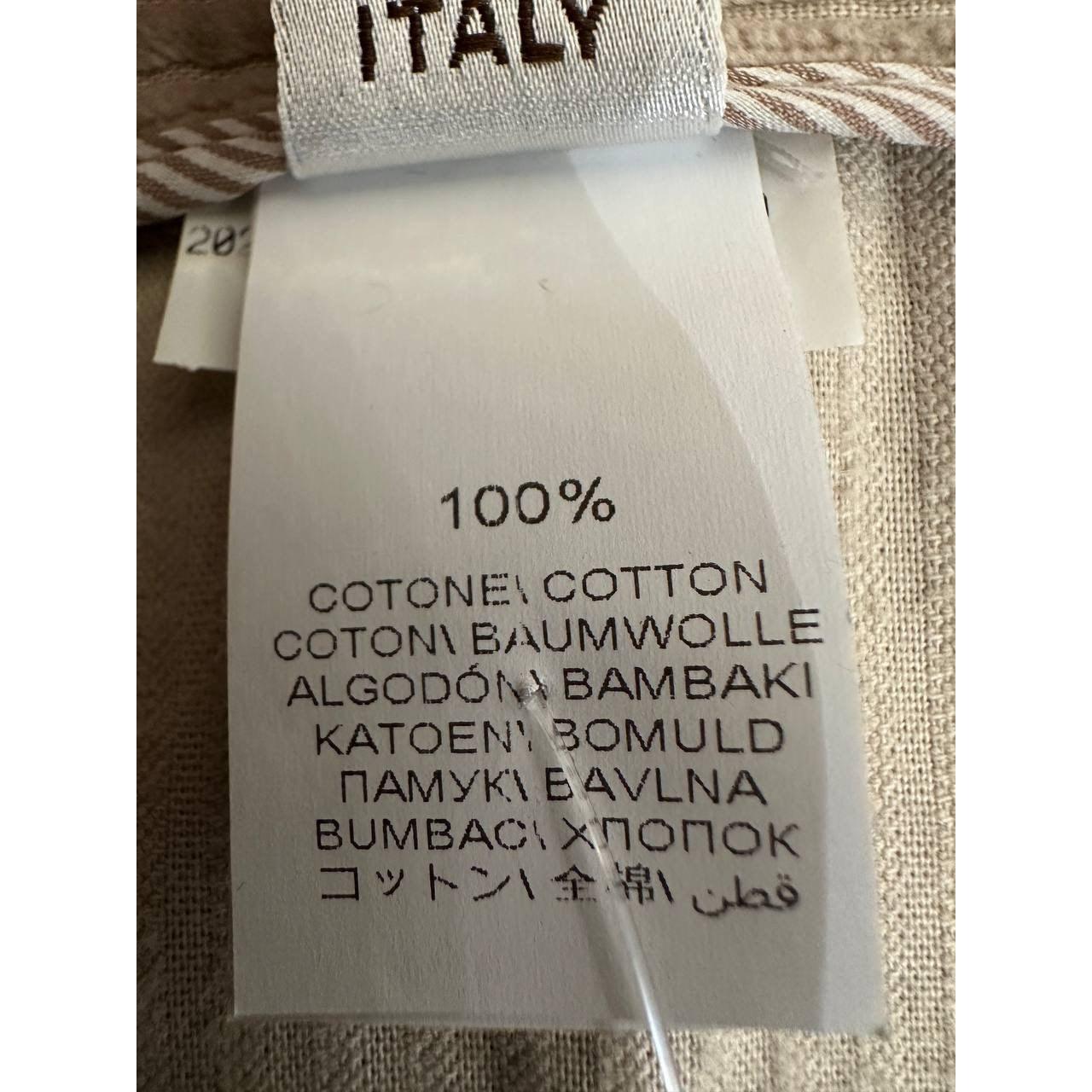 Pantaloni in velluto beige di Brunello Cucinelli - Taglia 38 In condizioni ottime in vendita a Krakow, PL