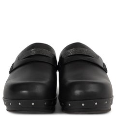 BRUNELLO CUCINELLI black leather 2022 MONILI CLOGS Flats Shoes 38