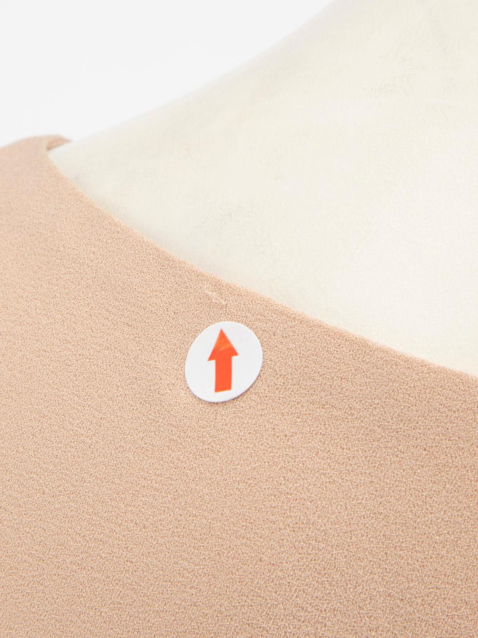 Brunello Cucinelli Blush Pink Silk Belted Dress Size L 1