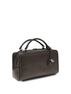 Brunello Cucinelli Boston Explorer Shoulder Bag — Brown