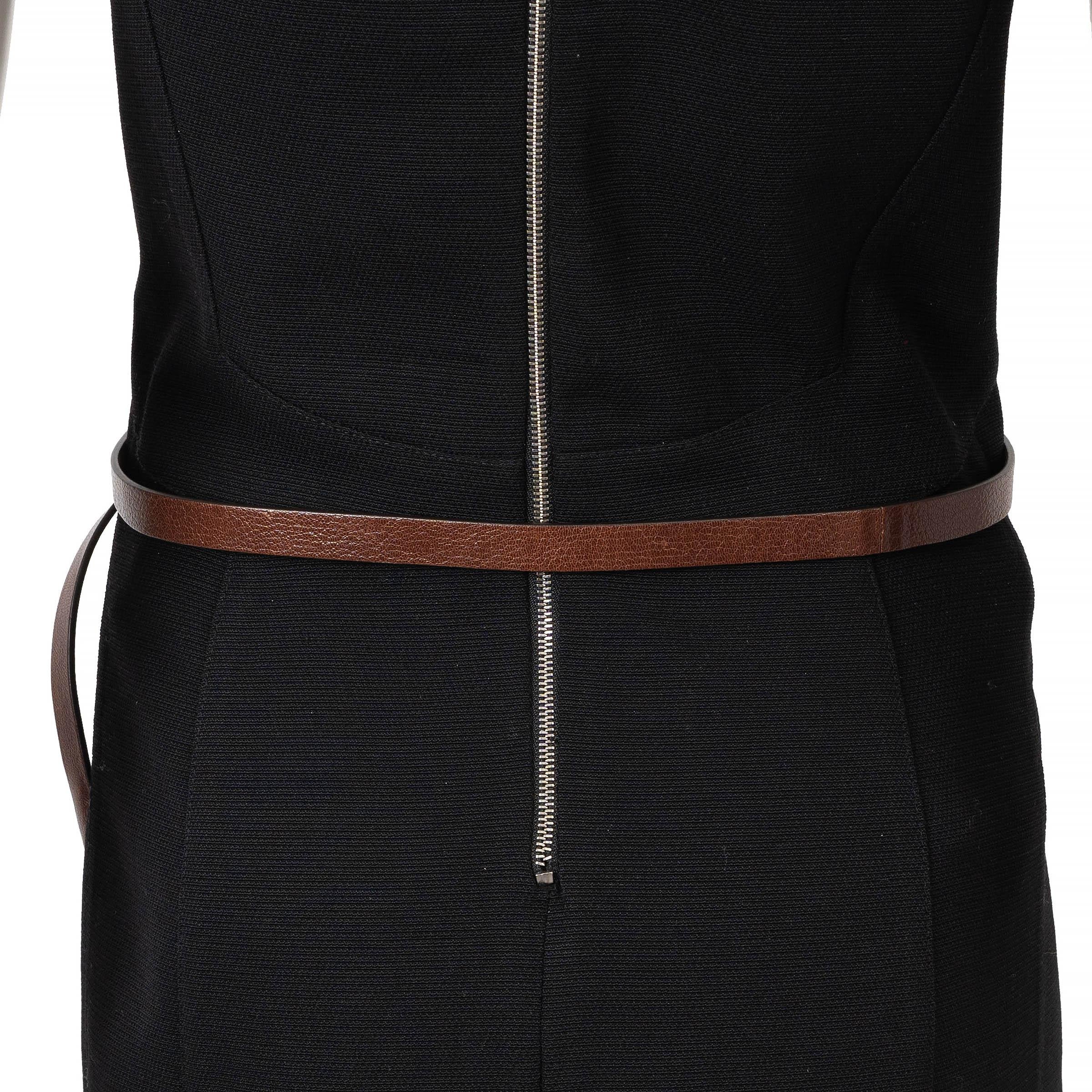 BRUNELLO CUCINELLI cuero marrón CINTURÓN CON HEBILLA TEXTURADA 115 en Excelente estado para la venta en Zürich, CH