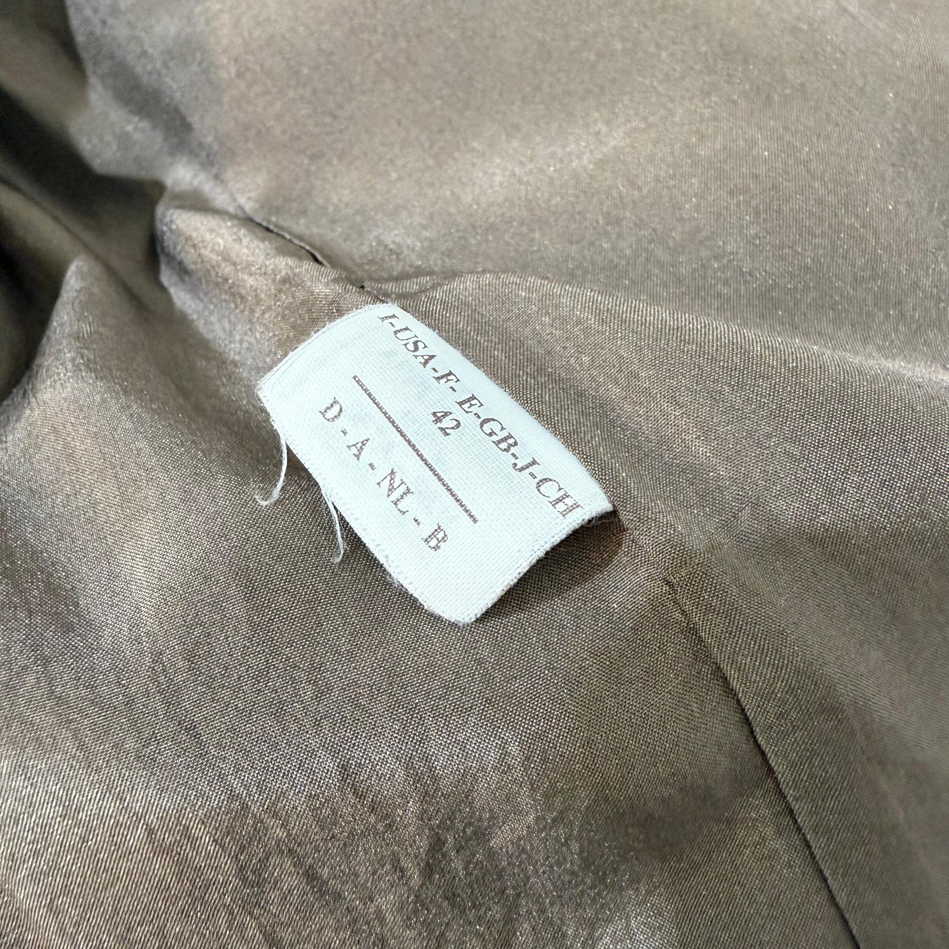 Brunello Cucinelli Brauner Wieselpelz-Bomber IT 42 / FR 38 im Angebot 4