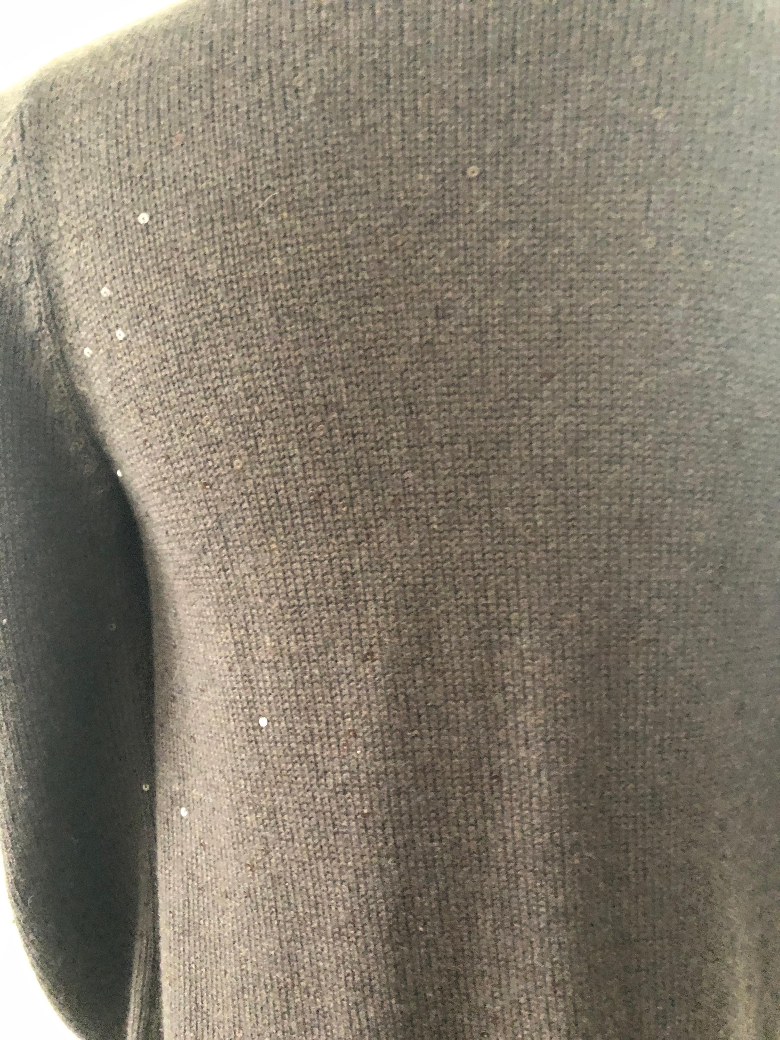 Brunello Cucinelli Cashmere Knit Cape Size S. 1