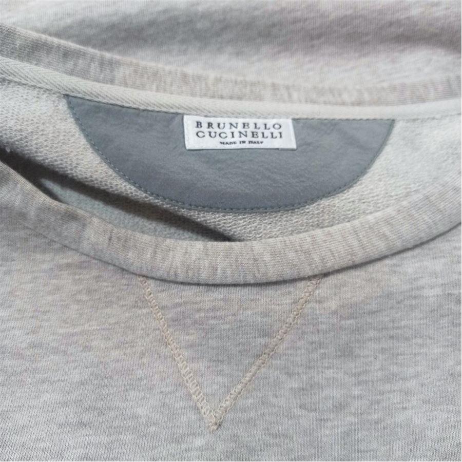 Pull en coton Brunello Cucinelli, taille M Excellent état - En vente à Gazzaniga (BG), IT