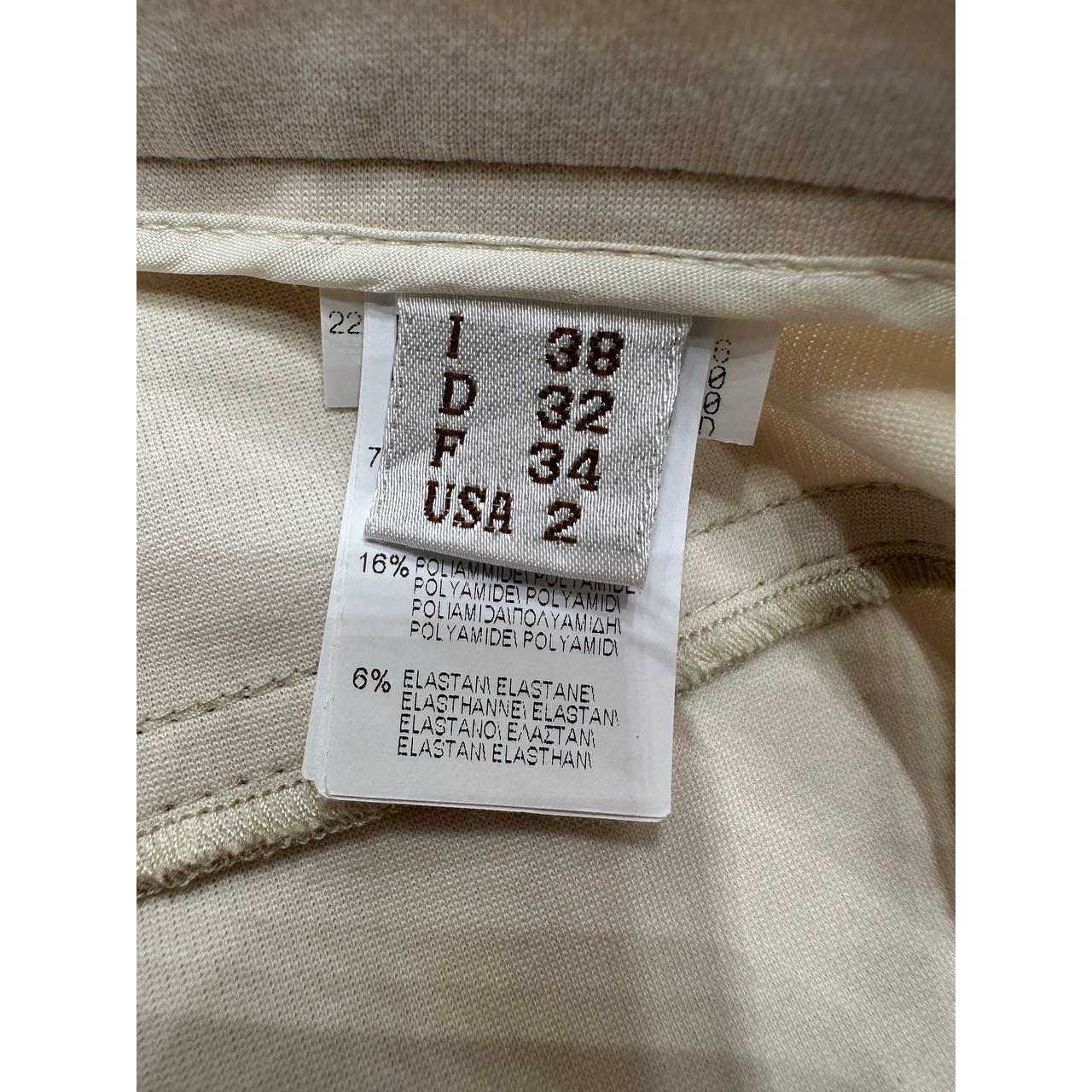 Brunello Cucinelli Pantalones de algodón crudo Talla 38 en venta 2