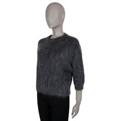 BRUNELLO CUCINELLI grau Mohair 2019 MONILI BE A GOOD ONE Pullover S