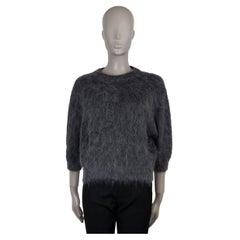 Brunello Cucinelli grigio mohair 2019 MONILI BE A GOOD ONE Maglione S
