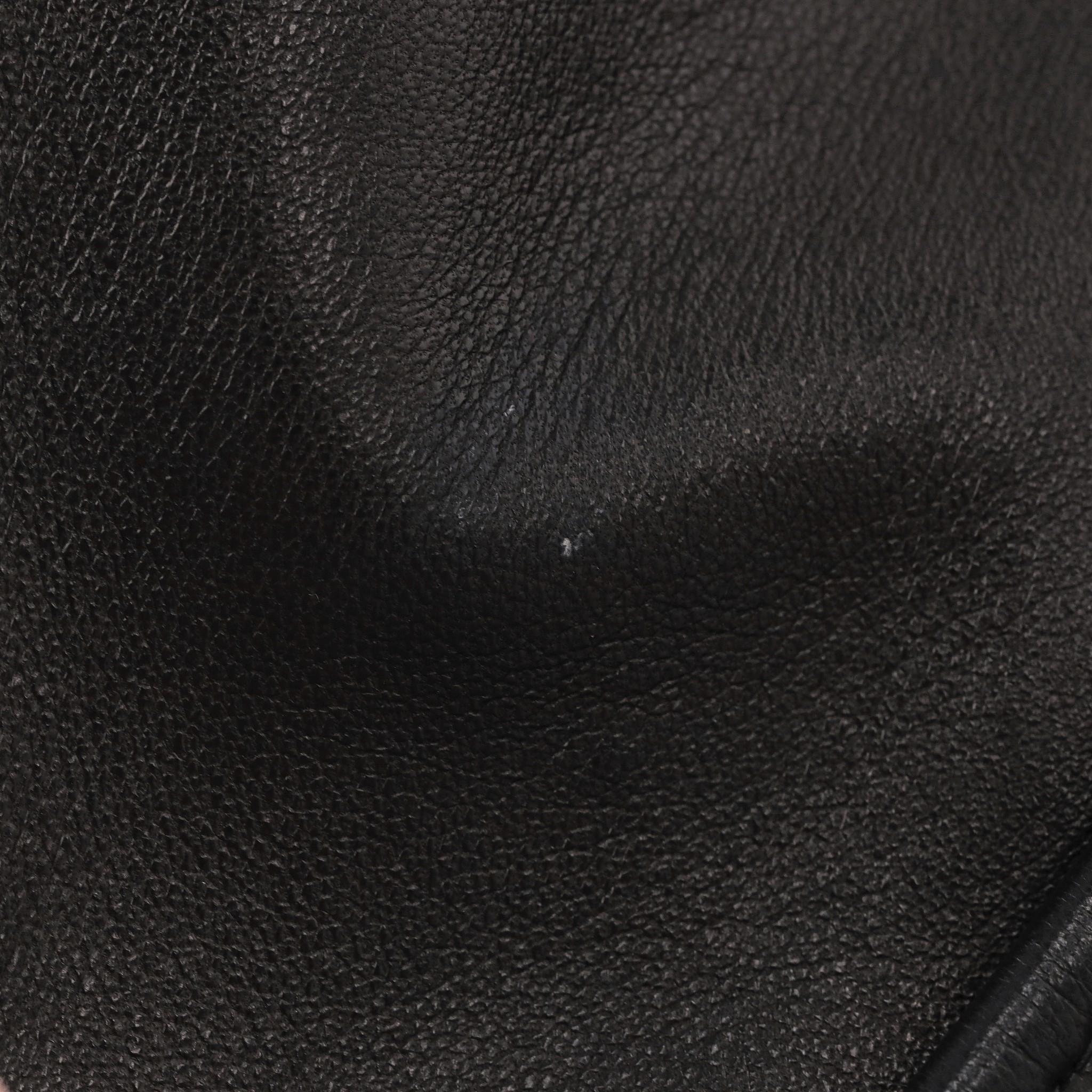 Brunello Cucinelli Leather Bomber Jacket With Mink Fur Lining 2