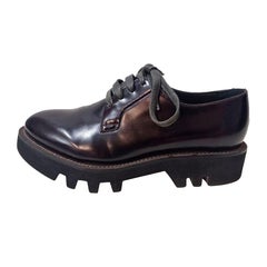 Brunello Cucinelli Leder-Schuh Größe 39