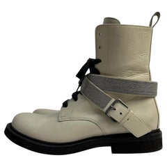 Botas de piel con correa Brunello Cucinelli  37.5