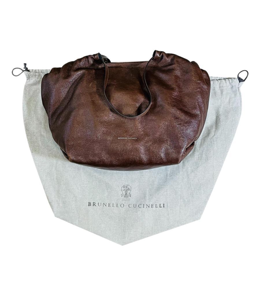 Women's Brunello Cucinelli Leather Tote Bag