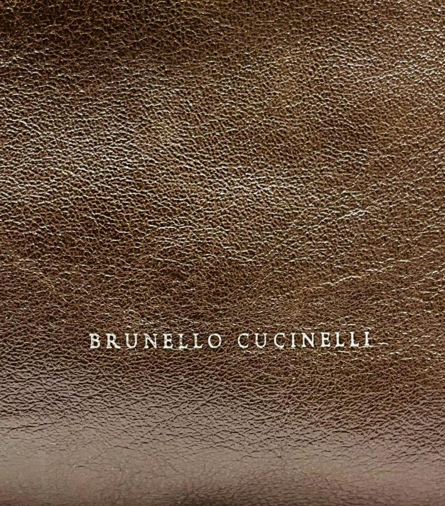 Brunello Cucinelli Leather Tote Bag 3