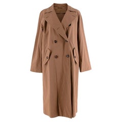 Brunello Cucinelli Grey Marl Cashmere Blend Cocoon Coat - xxs For Sale at  1stDibs