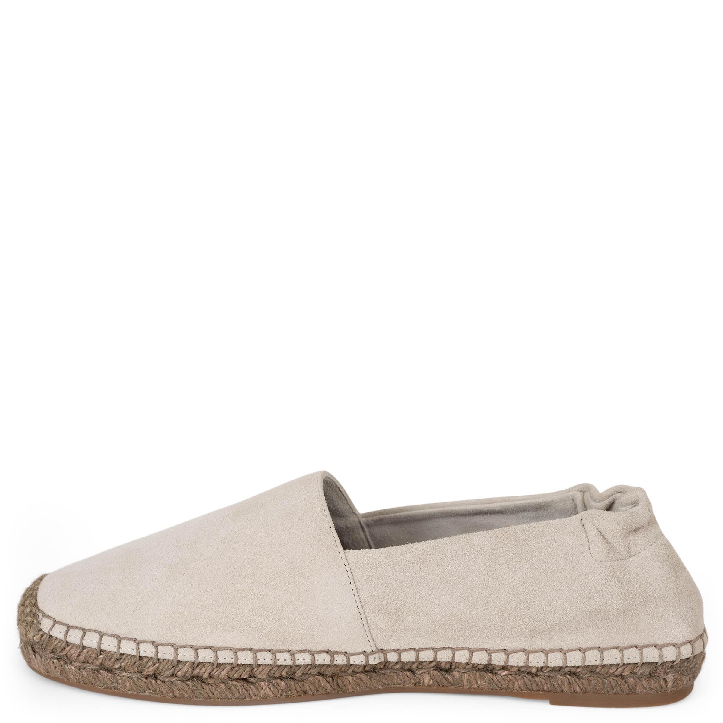 BRUNELLO CUCINELLI ante topo claro MONILI ESPADRILLE Zapatos planos 38 Beige en venta