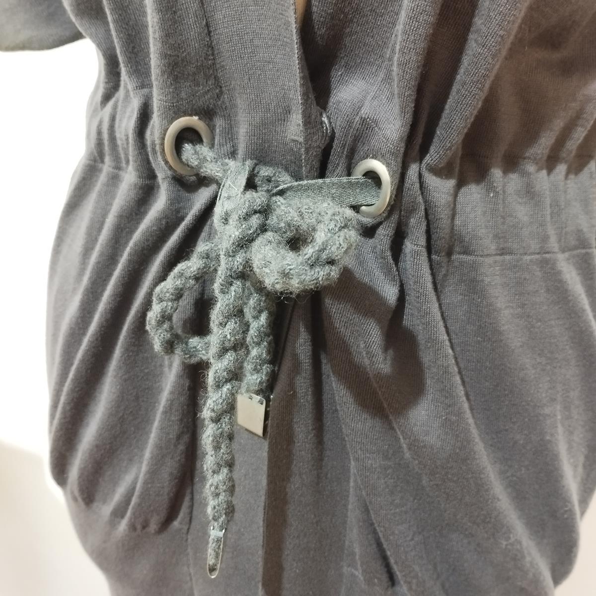 Brunello Cucinelli Long Cotton Cardigan M In Excellent Condition For Sale In Gazzaniga (BG), IT