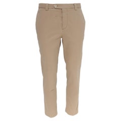 Jean slim taille basse Brunello Cucinelli en coton beige