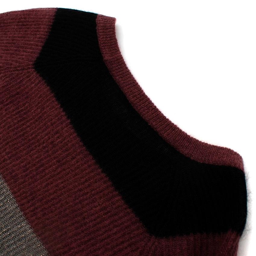 Brunello Cucinelli - Maglia in misto mohair con tessuto lurex - US 4 in vendita 4