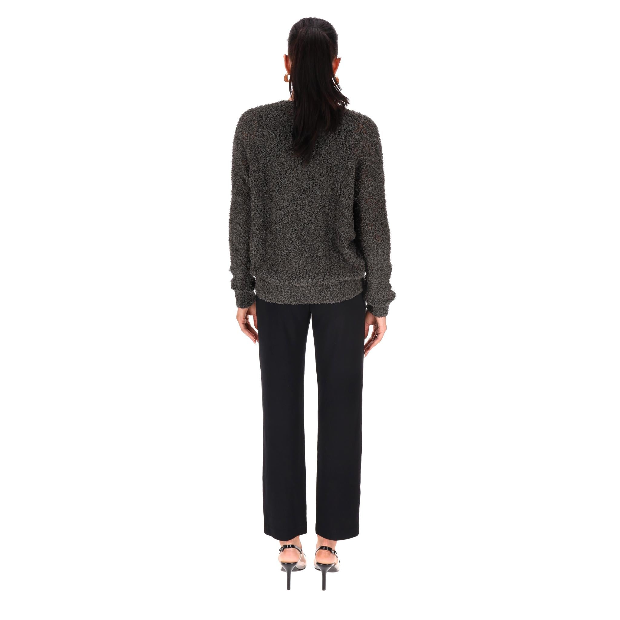 Women's Brunello Cucinelli  Luxury Cotton & Silk Knitted Top For Sale