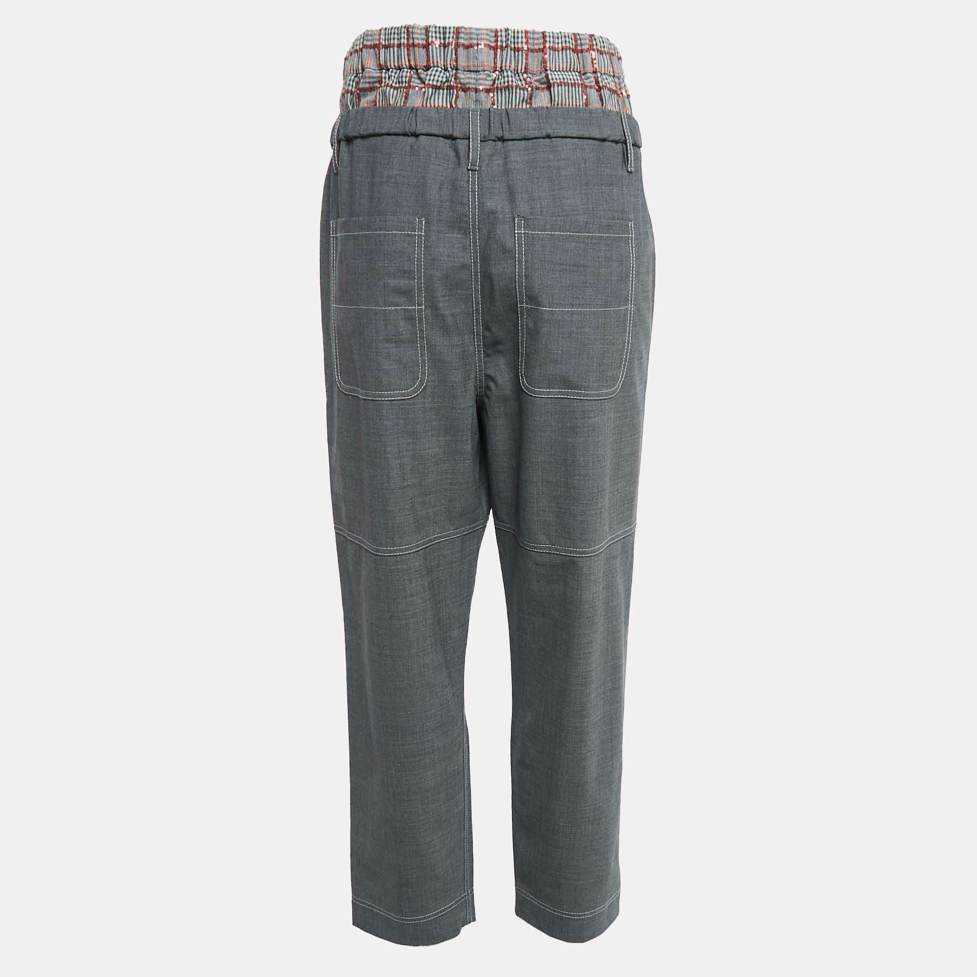 How stylish and classy are these pants Made from quality fabrics and styled into a great fit  complement these pants with a chic crop top.